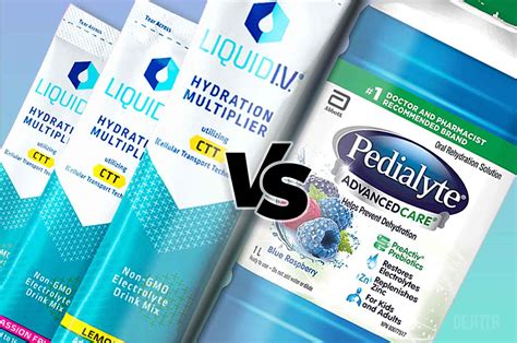 pedialyte vs liquid iv