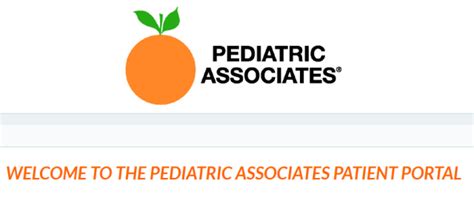 pediatric associates patient portal login