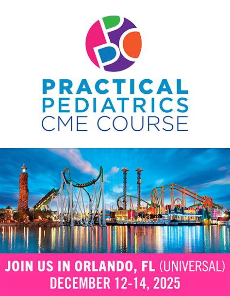 pediatric cme 2025