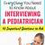 pediatrician interview questions