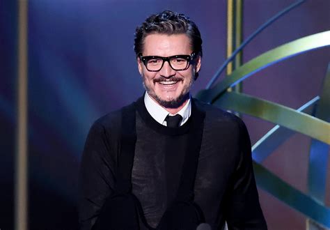 pedro pascal emmy present