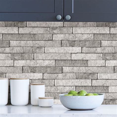 Peel And Stick Backsplash Roll
