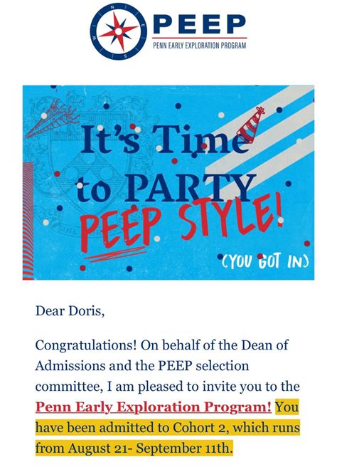5 Tips Peep UPenn