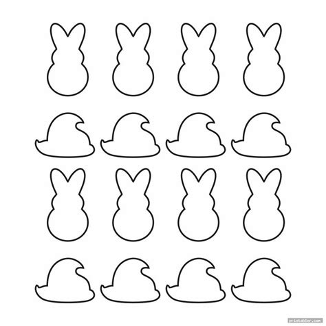 Peeps Chick Template Printable