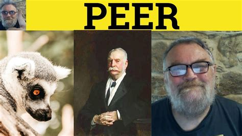 Peer Definition Francais