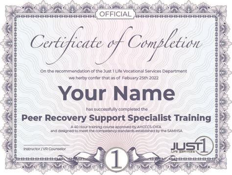 peer recovery specialist certification md