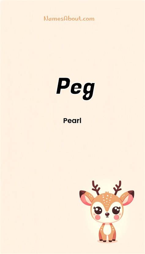 Peg Name Meaning