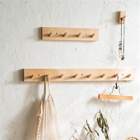 Peg Rail Wall Hooks