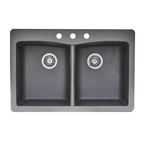 pegasus 2.0 anthracite molded sink
