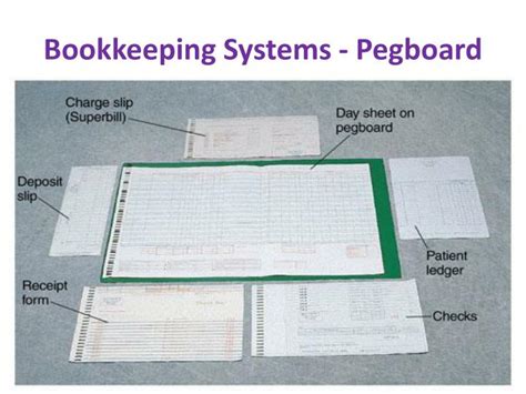 Pegboard Accounting Definition