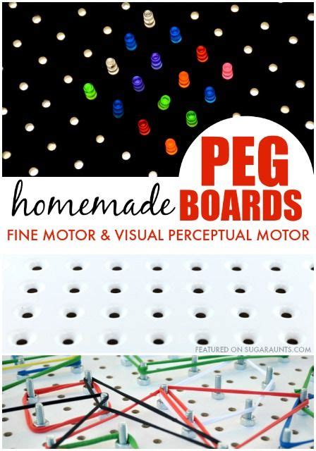 Pegboard Activity Occupational Therapy