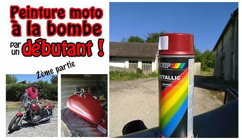 Peinture moto en bombe Peinturevoiture.fr