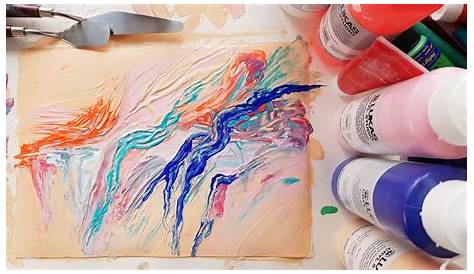 Comment peindre une mer agitée avec vagues à l'acrylique