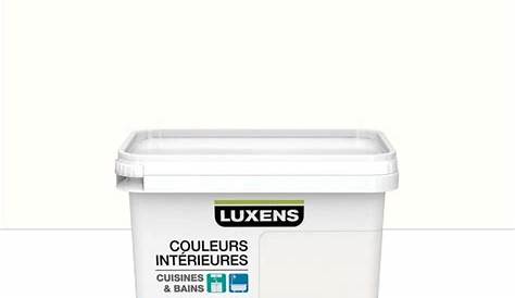 Peinture Blanc Calcaire Couleurs Intérieures LUXENS, 3, 2