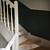 peinture blanc escalier bois