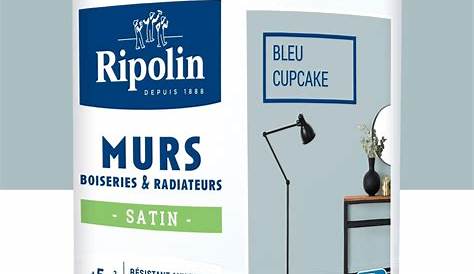 Peinture Bleu Cupcake Ripolin RIPOLIN Attitude "Pause Sucrée" Satin