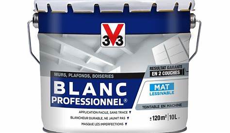Peinture Bois Blanc Mat V33 Primer Portes & Châssis 0,5l