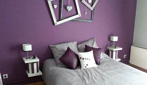 Peinture Chambre Mauve Et Blanc 25 Idées De Décoration Violet élégante à Découvrir