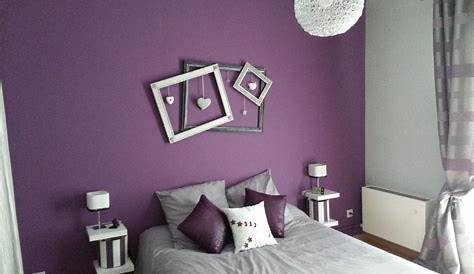 Peinture Chambre Violet Et Gris 1001 + Idées Pour La Décoration D'une