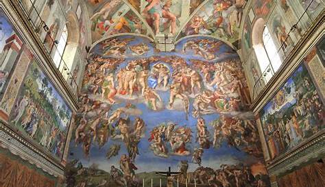 Les fresques de la Chapelle Sixtine de MICHELANGE (1508