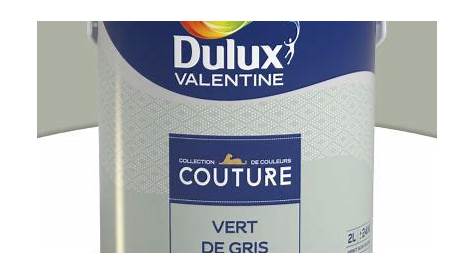 Déco Salon peinture Couture vert de gris Dulux Valentine