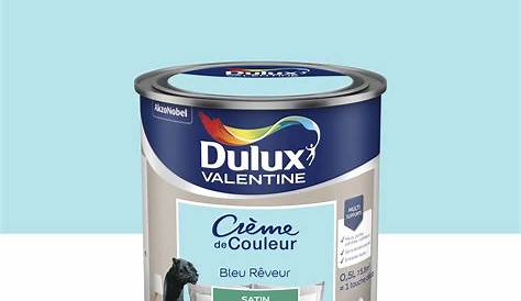 Peinture Dulux Valentine Bleu Reveur Crème De Couleur 0.5L