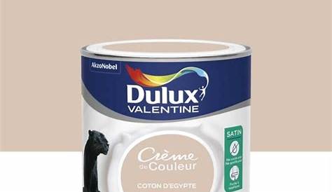 Peinture mur Crème de couleur DULUX VALENTINE coton d