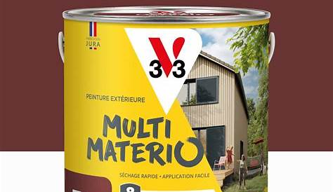 Peinture Exterieure Rouge Basque Direct Protect Bois Satin V33