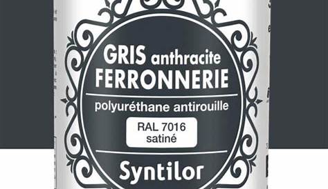 Peinture Fer Gris Anthracite Ral 7016 Syntilor Ultra Protect RAL