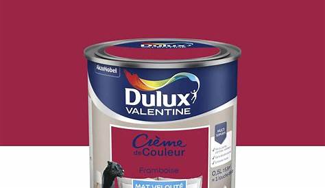 Peinture Framboise Dulux Valentine DULUX VALENTINE Crème De Couleur 2,5L