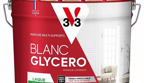 Peinture Glycero Satin 10l V33 Boiseries Blanc 10L Castorama