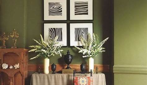 Peinture Interieur Vert Olive Idées Déco Pour L'inviter Chez Vous