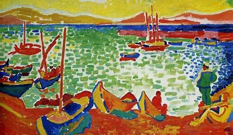 Peinture Matisse Fauvisme MATISSE COLLIOURE VIEW THE JETEE Art Abstrait Moderne