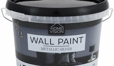 Pur Métal peinture murale métallisée 2l nickel Hubo