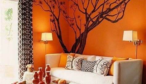 Peinture Murale Orange VELOURS DE PEINTURE ® Couleur Sinagot Liberon