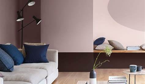 Peinture Murale Salon 2 Couleurs Decorating With Berry Hues And Mustard Colors Decoholic