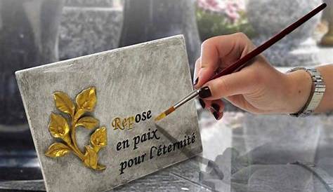 Peinture Pour Pierre Tombale En Marbre rie Funéraire à Flers Monument Funéraire Personnalisé