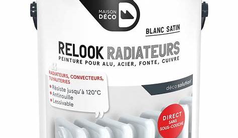 Peinture Radiateur Blanc RADIATEUR Mat 0,75 L Spécialité