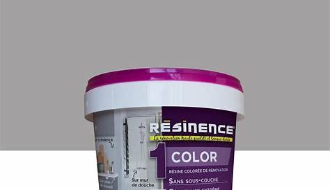Peinture Resinence Gris Perle RESINENCE Color Résine Colorée Rénovation 500ml