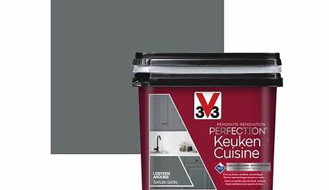 V33 Perfection peinture rénovation cuisine satin 2l bleu