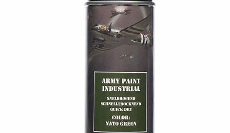 Peinture Vert Kaki Militaire Bombe De Semi Mat 1944 US WW2 OTAN 1949