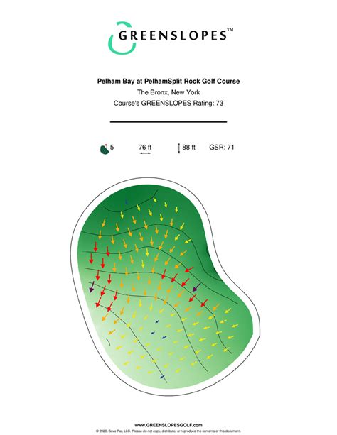 Pelham Bay Golf Course Map