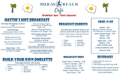 pelican beach resort cafe