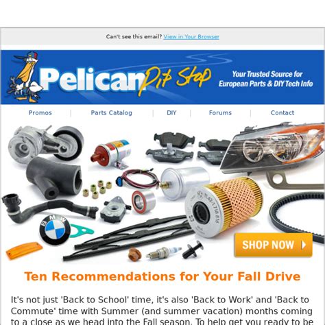 pelican parts promo codes