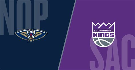 pelicans vs kings stats