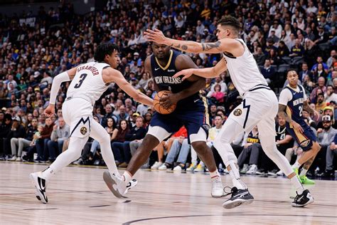 pelicans vs nuggets stats