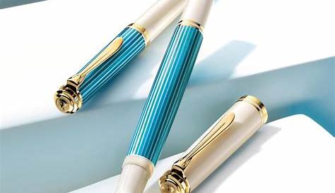 Pelikan M600 Turquoise Fountain Pen Souveran Special Edition
