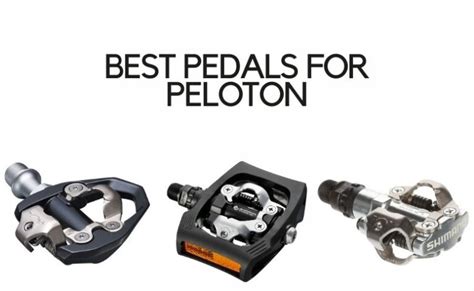 peloton bike pedal type
