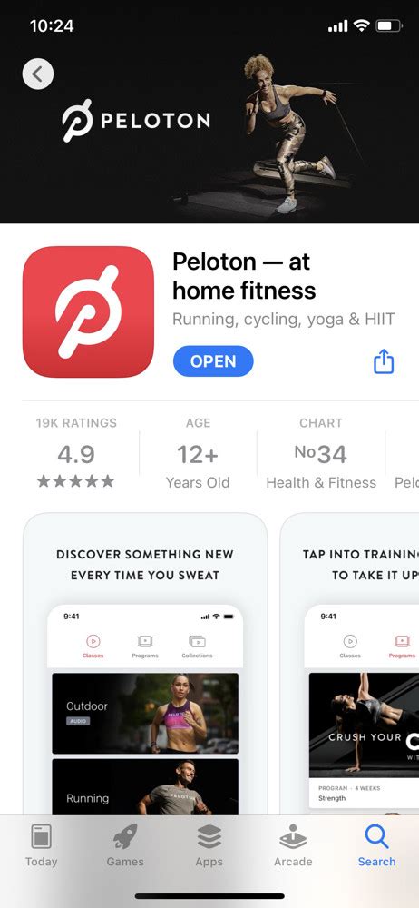 peloton create account app
