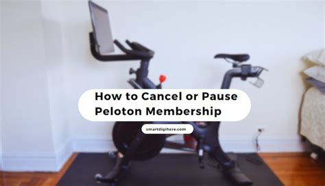 peloton membership cancellation